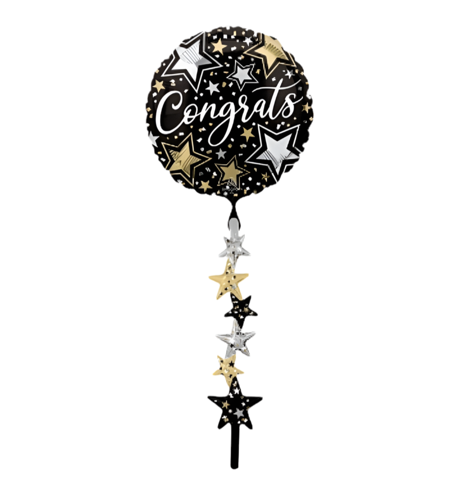 Anagram 67” Congrats Black Silver & Gold AirWalkers